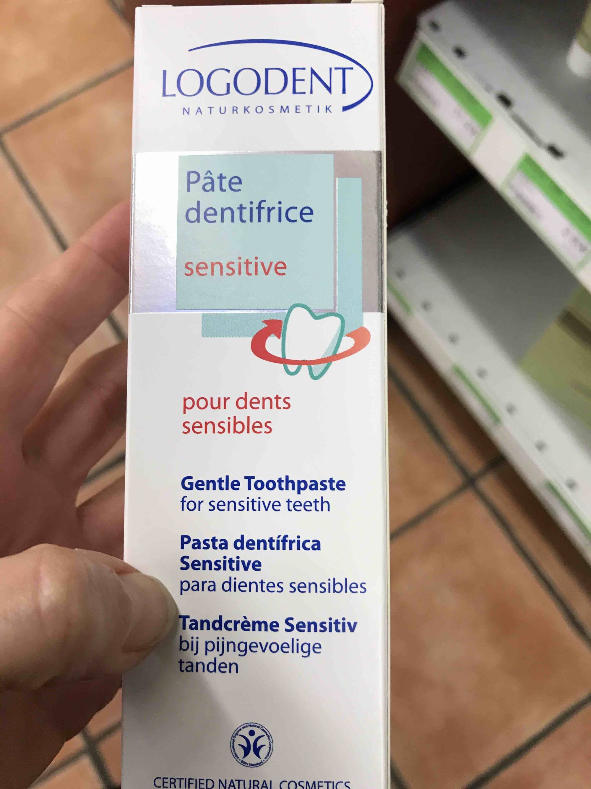 LOGONA - Logodent - Pâte dentifrice sensitive