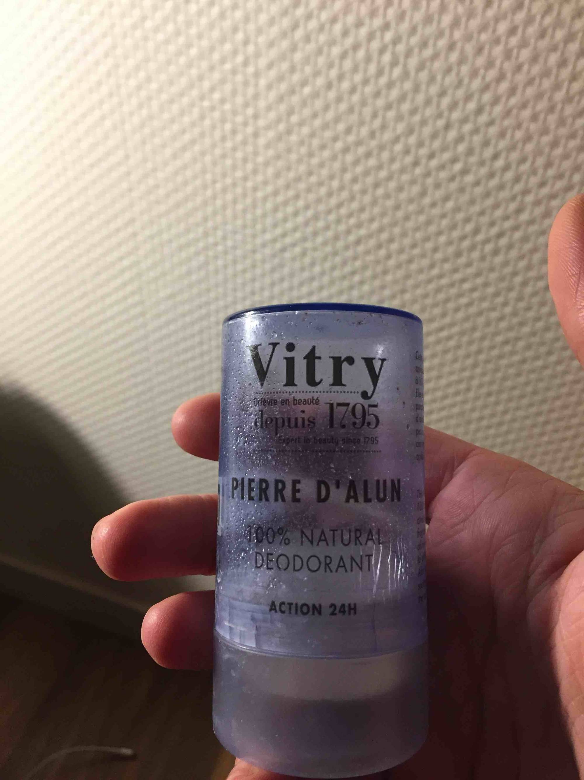 VITRY - Pierre d'alun - Natural déodorant