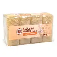 U - U SAVON DE MARSEILLE 4X200G