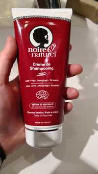 NOIRE Ô NATUREL - Crème de shampooing - Nettoie et réhydrate