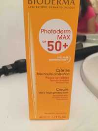 BIODERMA - Photoderm Max SPF 50+ - Crème très haut protection