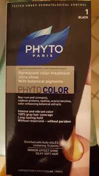PHYTO - Color - Permanent color-treatment - 1 black