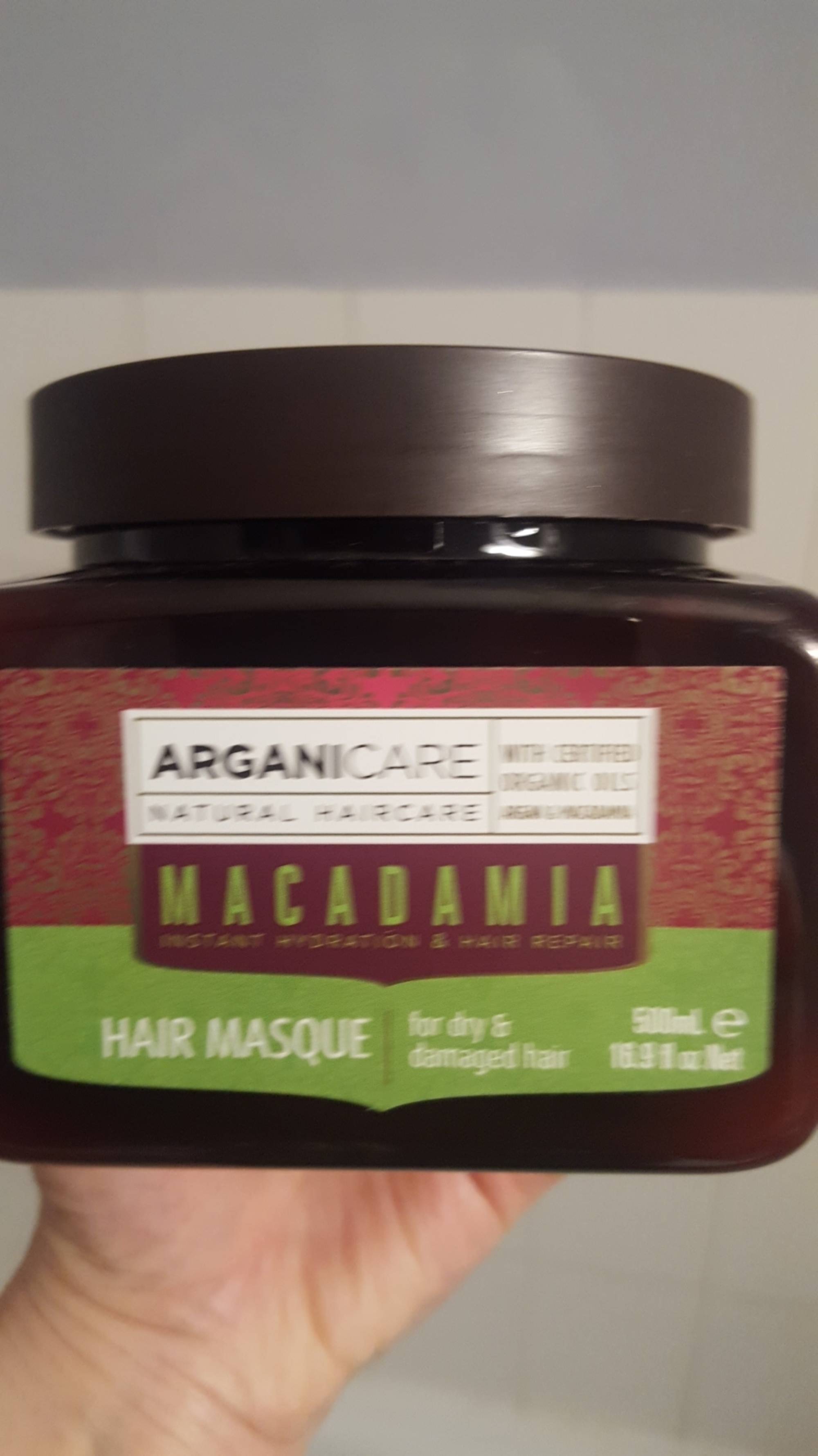 ARGANICARE - Macadamia - Hair masque 