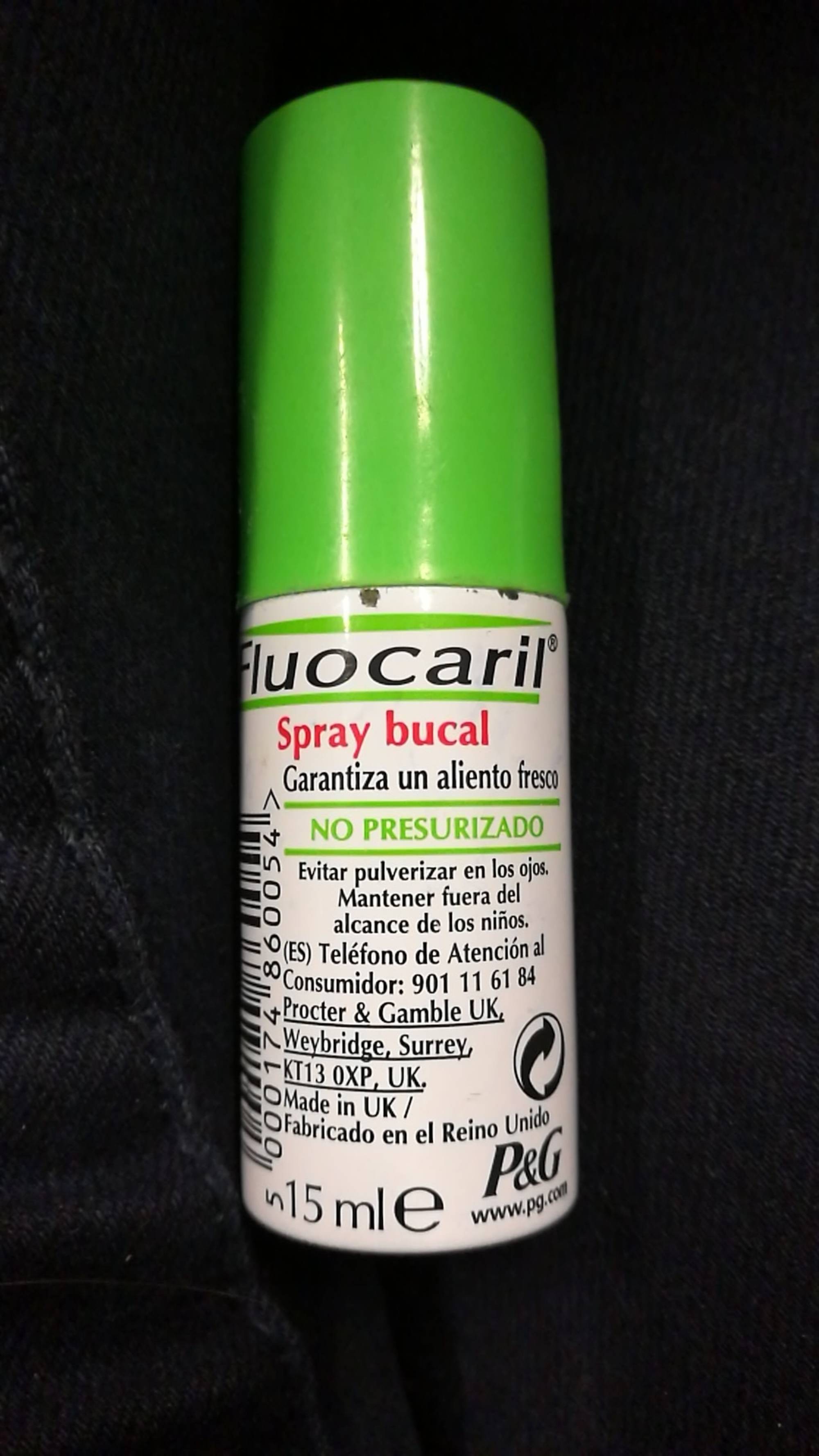 FLUOCARIL - Spray buccal rafraîchit l'haleine