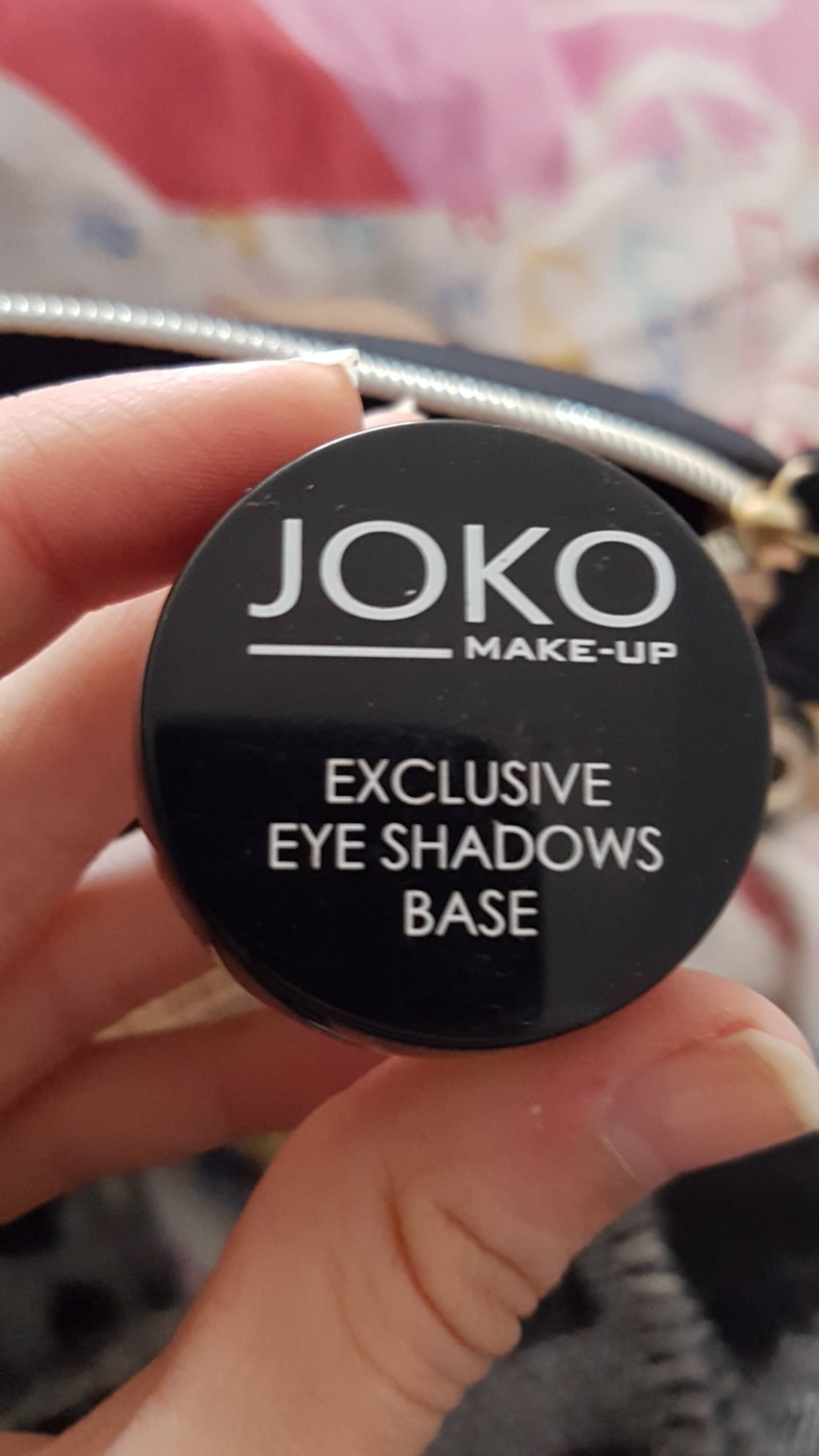 JOKO MAKE-UP - Exclusive eye shadows base