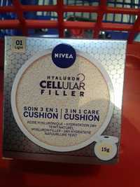 NIVEA - Cushion hyaluron cellular filler - Soin 3 en 1 teint naturel