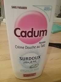 CADUM - Surdoux - Crème douche au talc