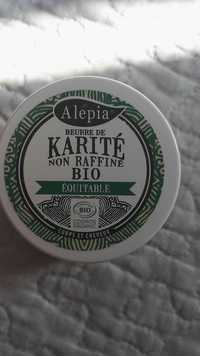 ALEPIA - Beurre de karité non raffiné bio - Équitable