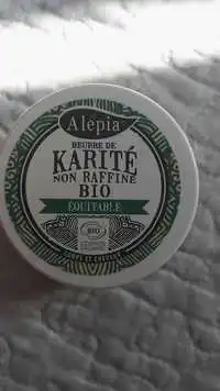 ALEPIA - Beurre de karité non raffiné bio - Équitable