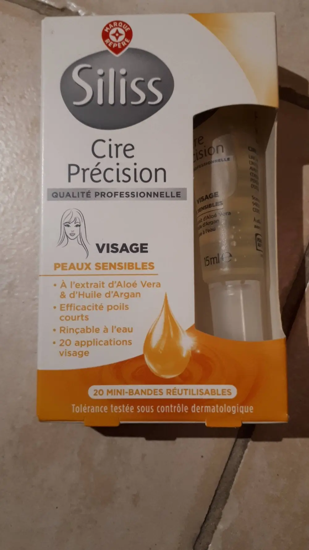 MARQUE REPÈRE - Siliss - Cire précision visage peaux sensibles