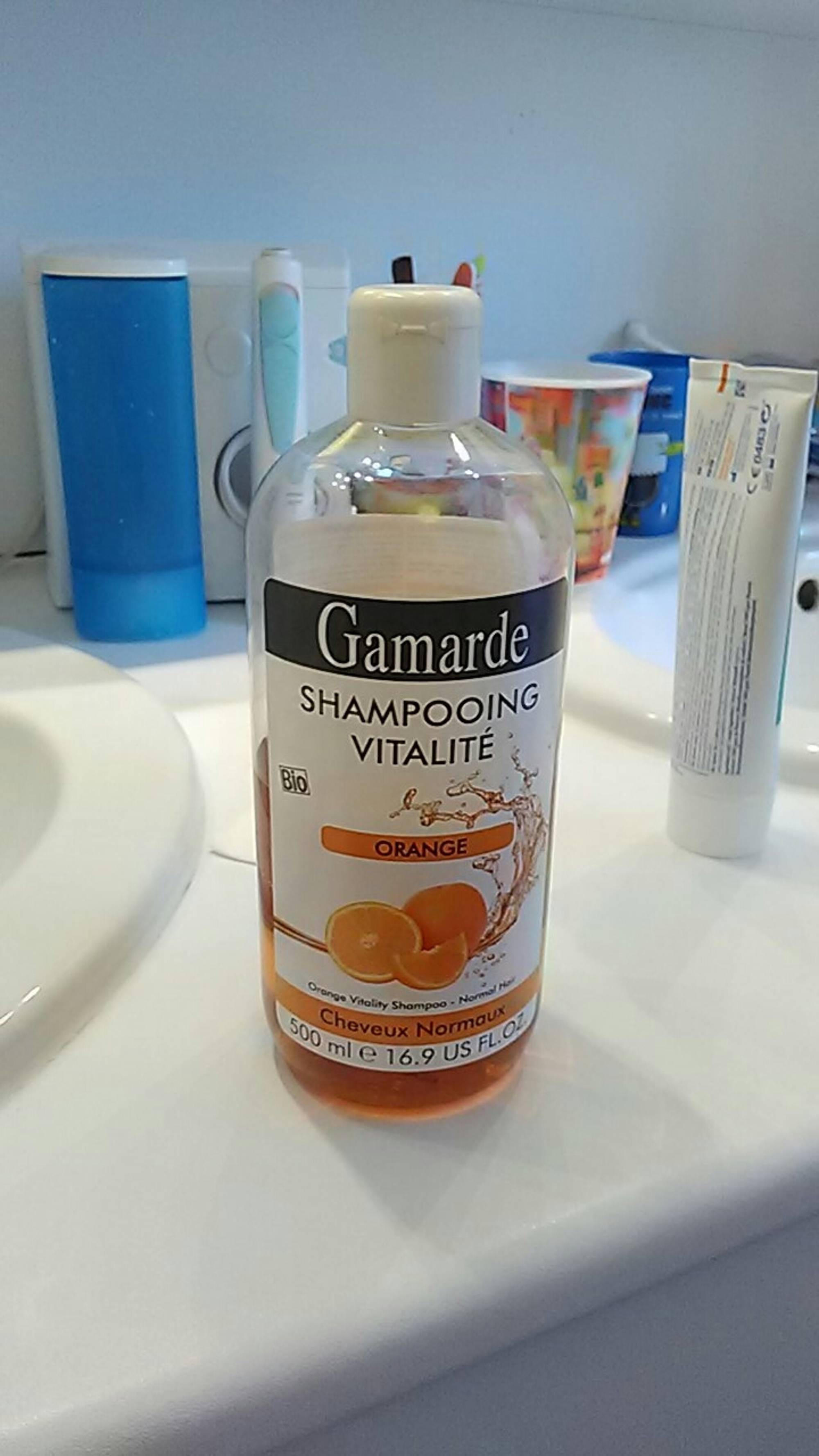 GAMARDE - Orange - Shampooing vitalité