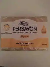 PERSAVON - Savon de Marseille glycériné parfum frais