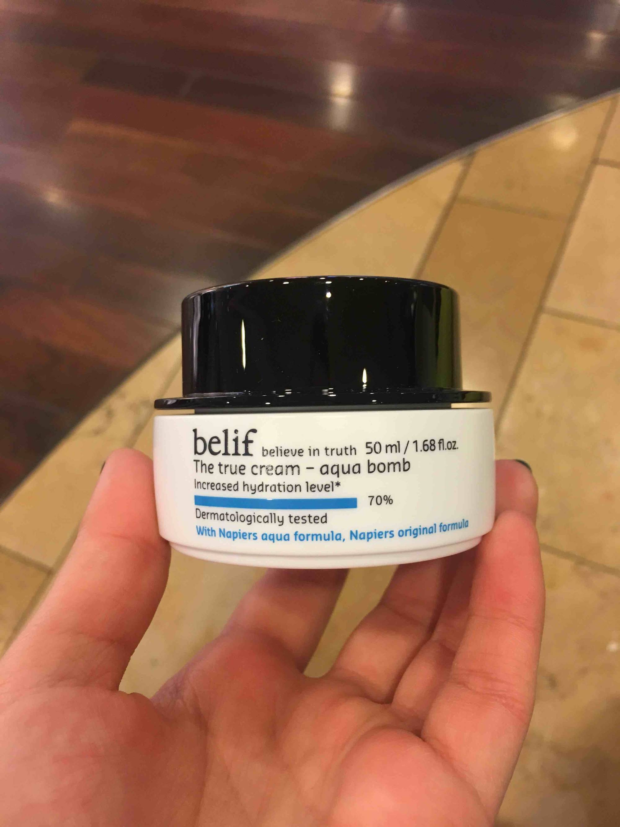 BELIF - The true cream - Aqua bomb - Increased hydration level