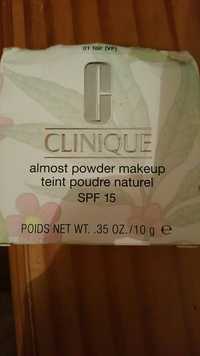 CLINIQUE - Teint poudre naturel SPF 15