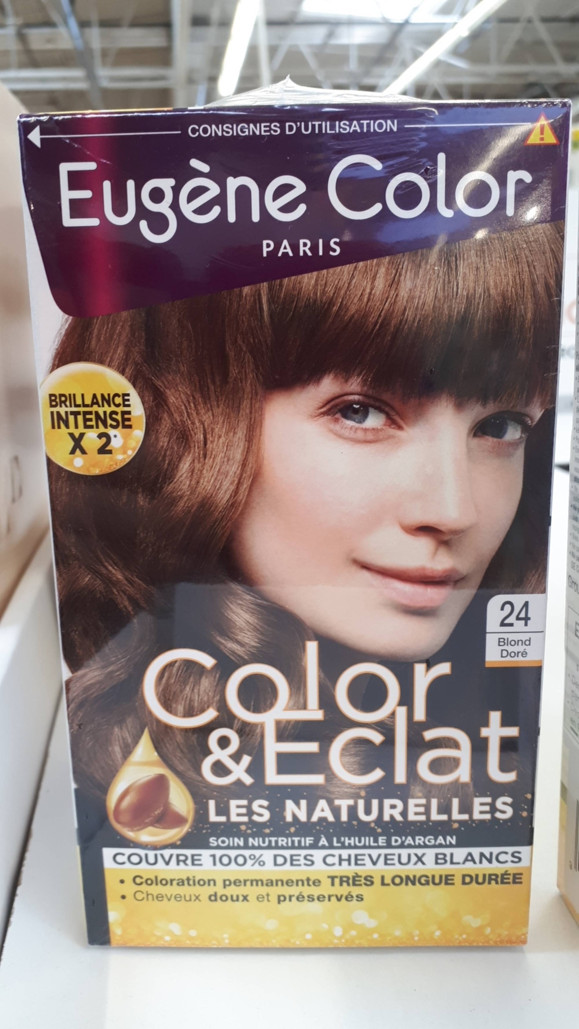 EUGÈNE COLOR - Color & Eclat - Coloration permanente 24 blond doré