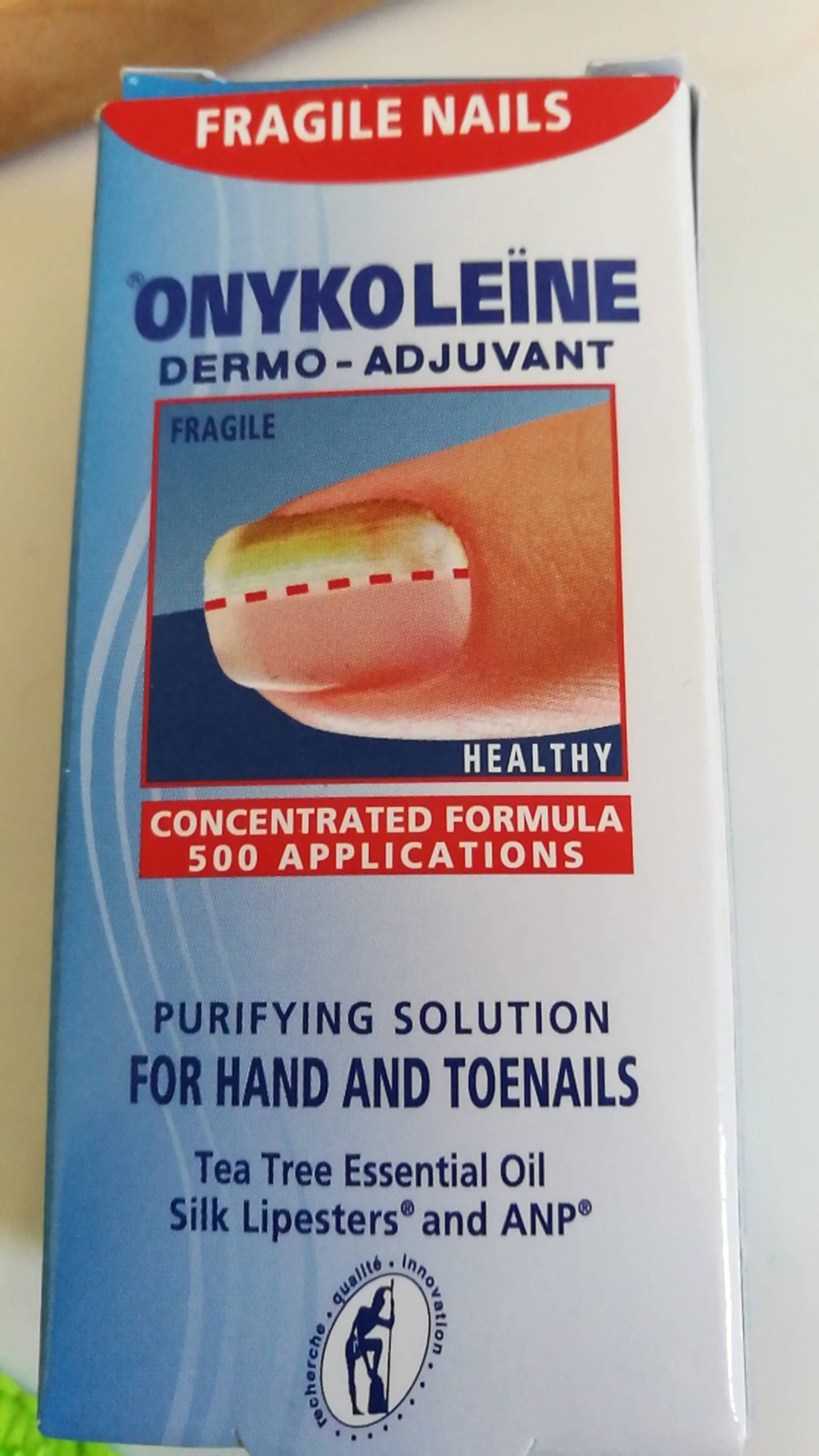 ASEPTA - Onykoleïne dermo-adjuvant - Purifying solution for hand and toenails