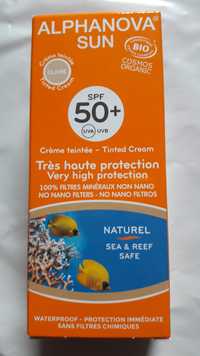 ALPHANOVA - Crème teintée - Très haute protection SPF 50 +