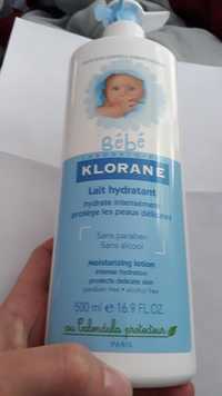KLORANE - Bébé - Lait hydratant au calendula protecteur