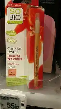 SO'BIO ÉTIC - Contour lèvres douceur & confort - 01 beige nude