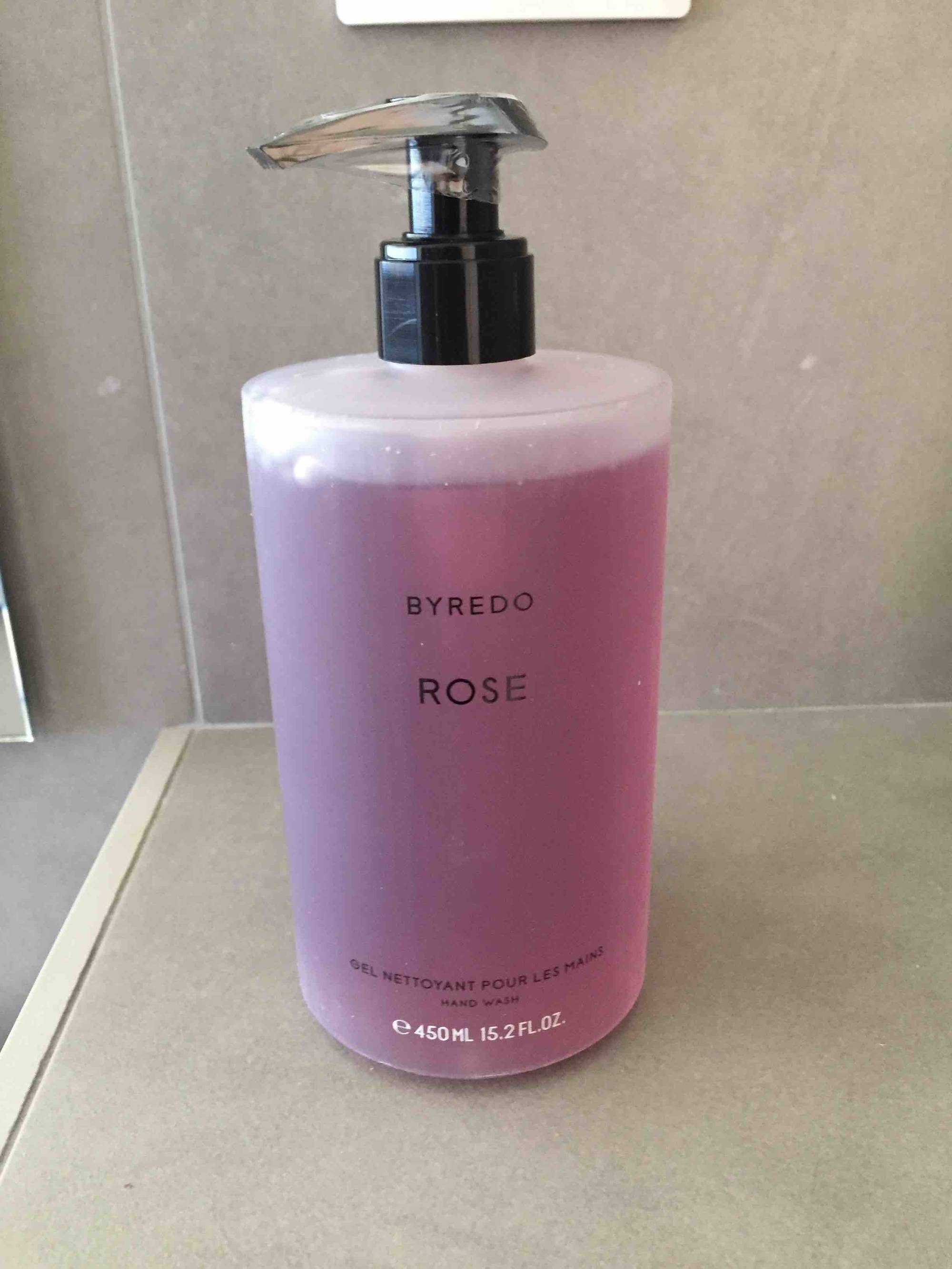 BYREDO - Rose - Gel nettoyant pour les mains 
