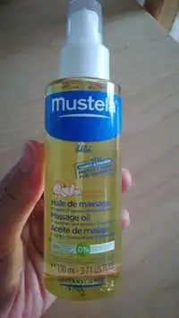 MUSTELA - Bébé - Huile de massage