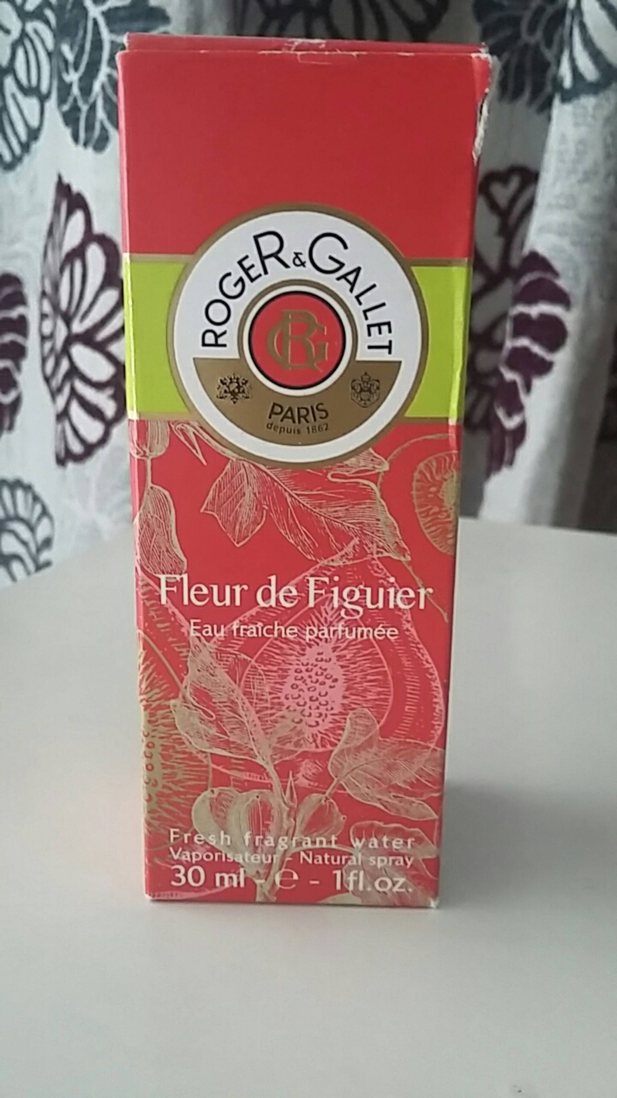 ROGER & GALLET - Fleur de figuier - Eau fraîche parfumée