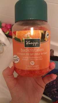 KNEIPP - Badkristallen - Cristaux de sel pour le bain à l'oranger