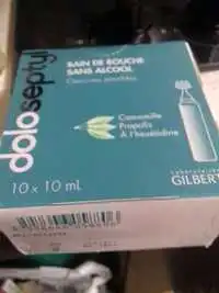 LABORATOIRES GILBERT - Doloseptyl - Bain de bouche sans alcool