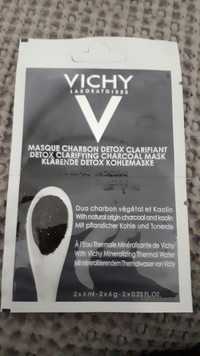 VICHY - Masque charbon détox clarifiant