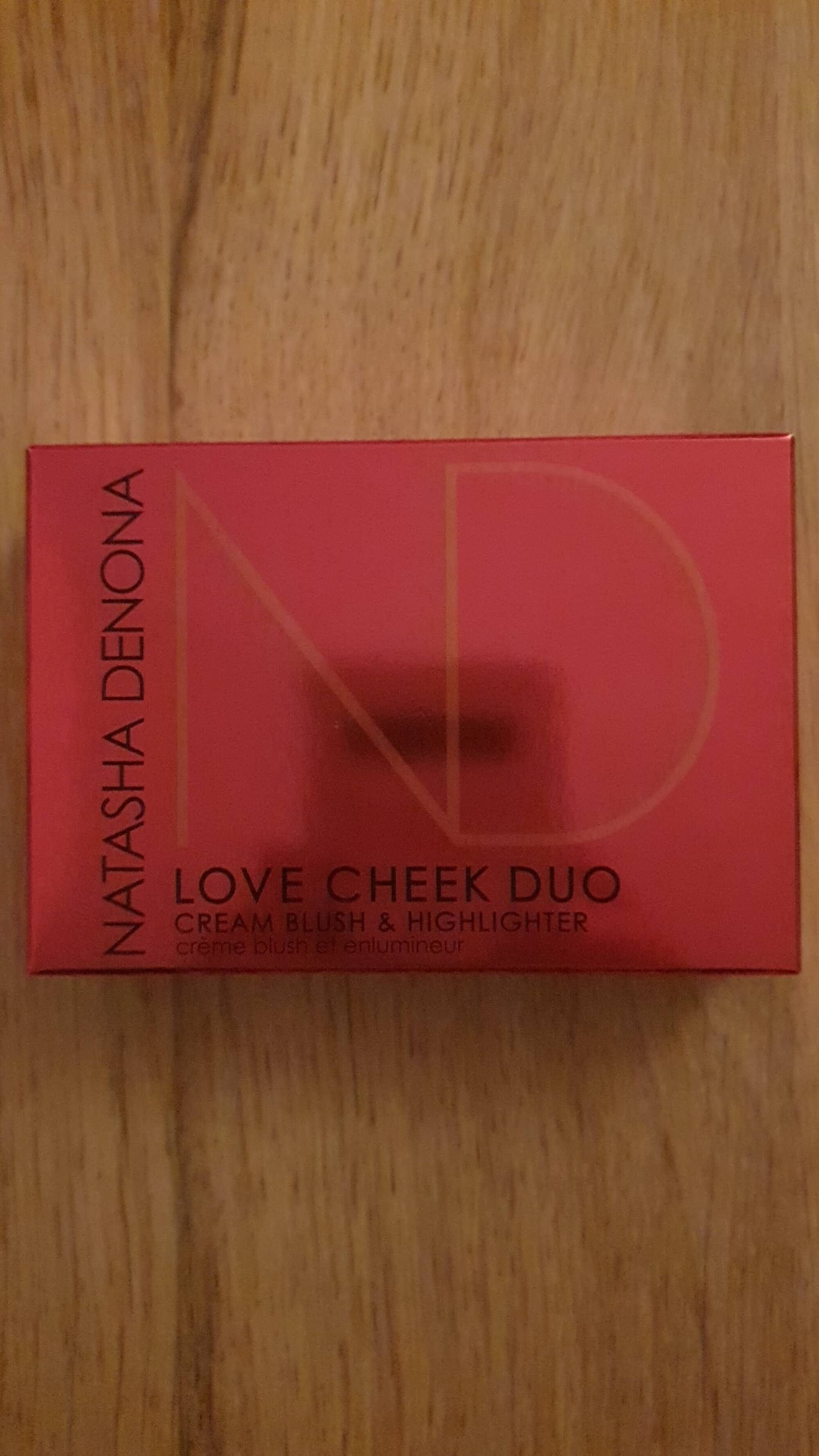 NATASHA DENONA - Love cheek duo - Crème blush et enlumineur