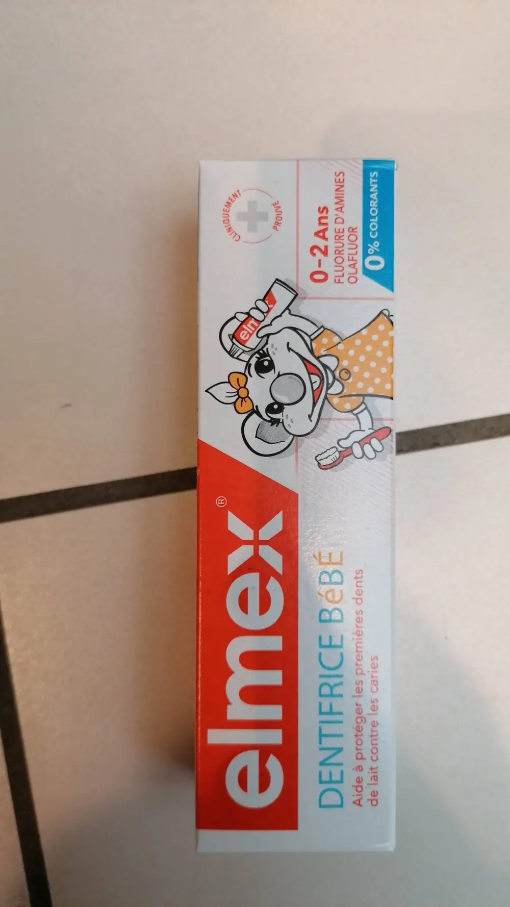 ELMEX - Dentrifrice bébé 0-2 ans