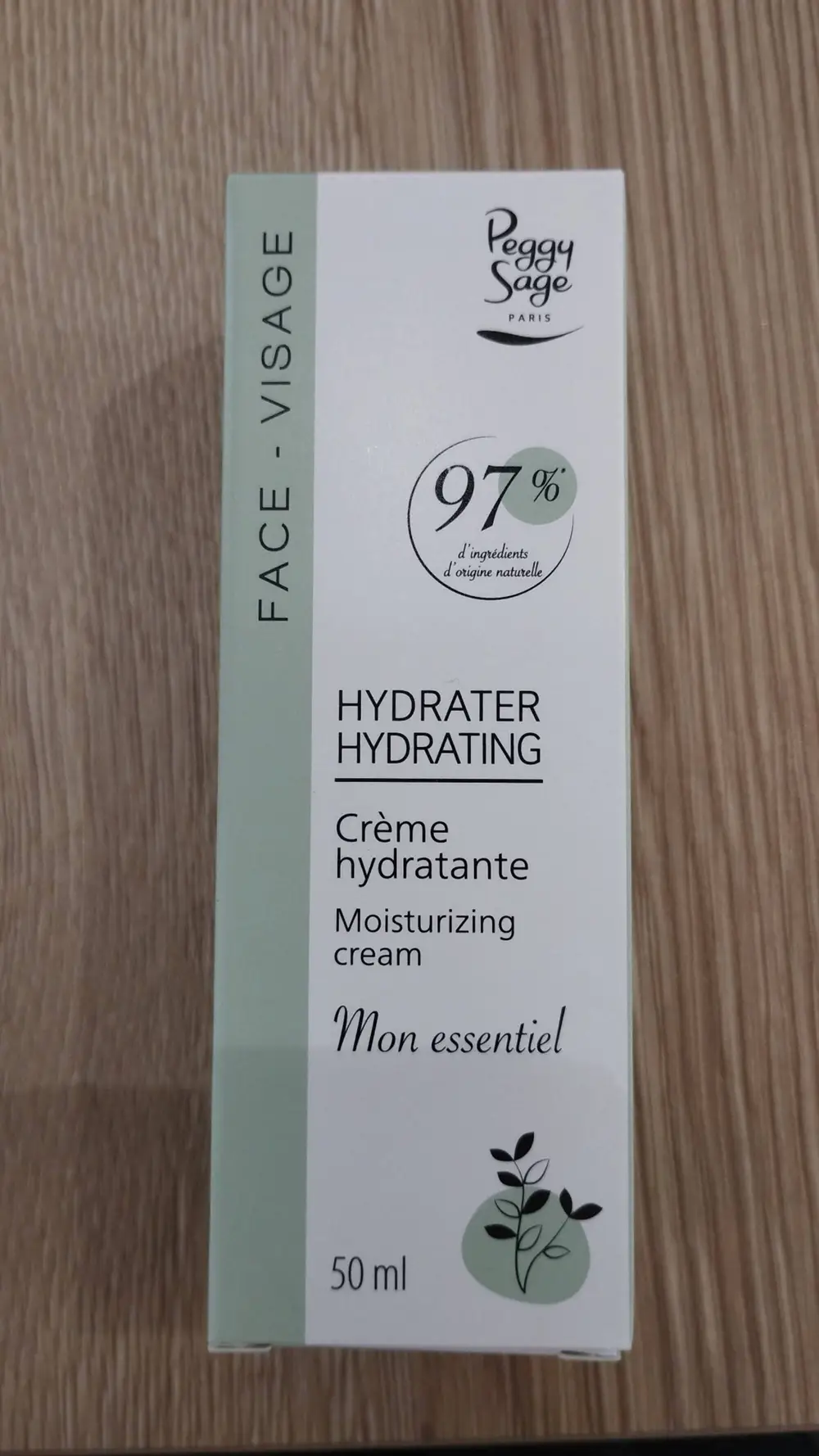 PEGGY SAGE - Mon essentiel - Crème hydratante 