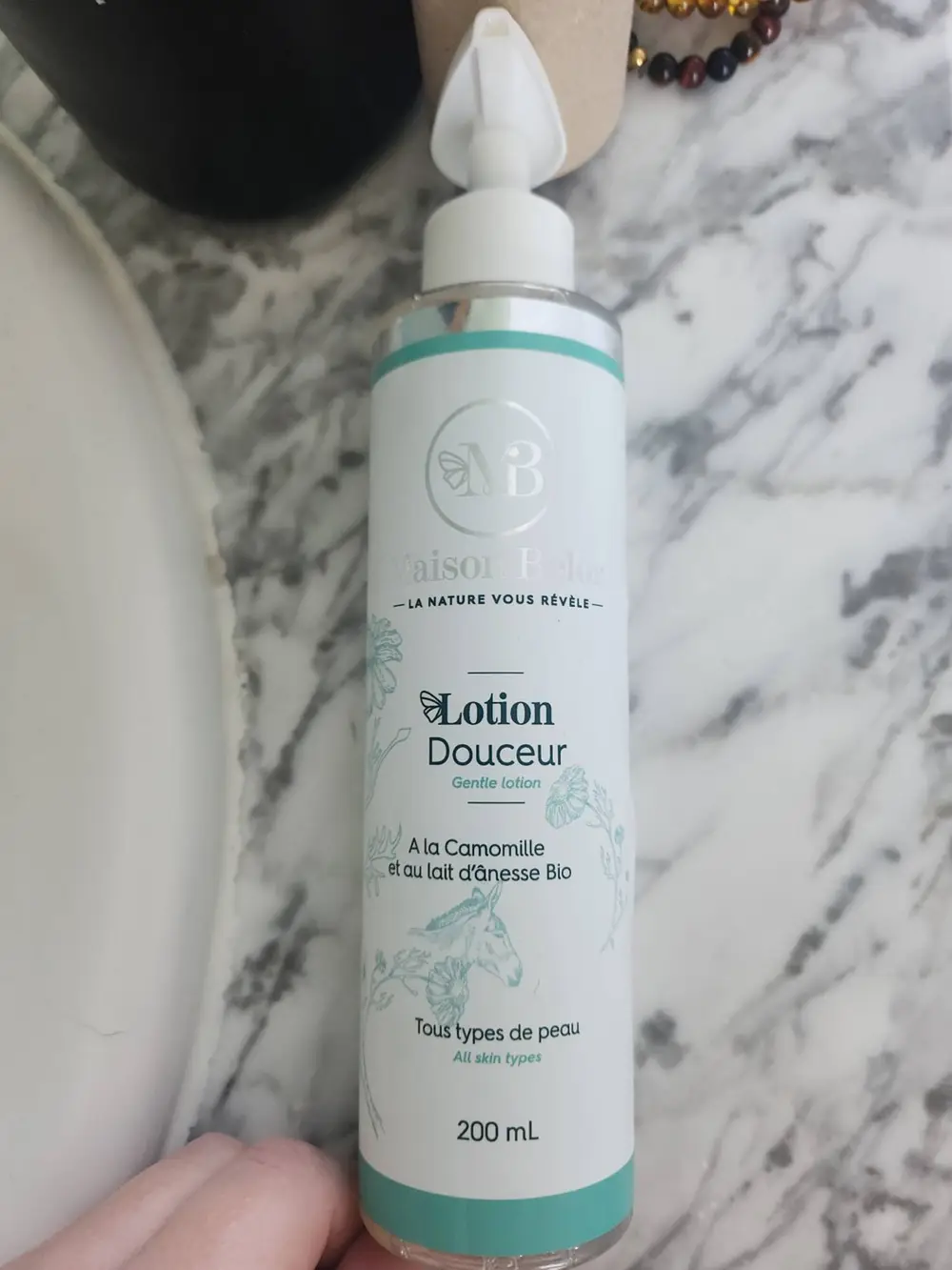 MAISON BELOR - Lotion douceur à la camomille et au lait d'ânesse bio