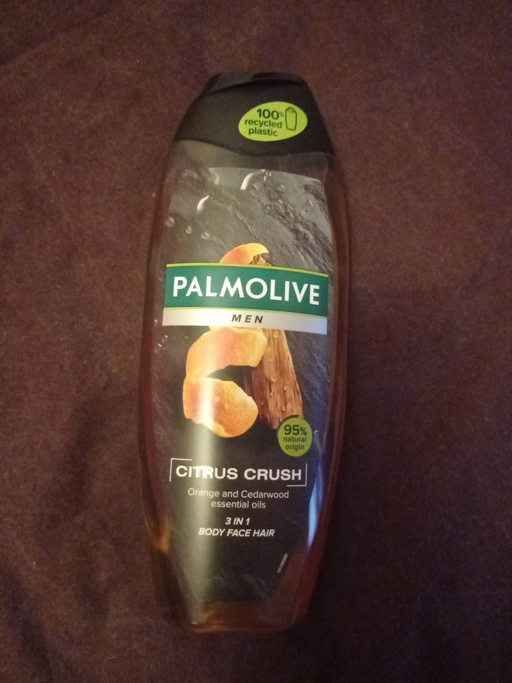 PALMOLIVE - Citrus crush men - Orange and cedarwood essential oils