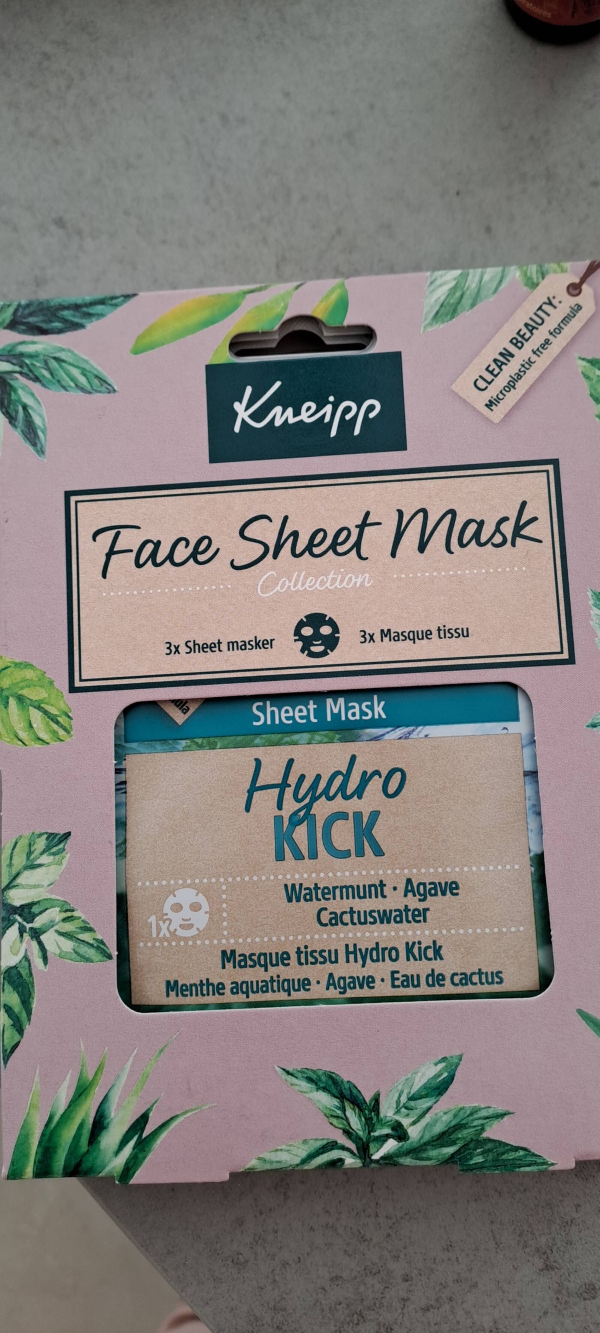 KNEIPP - Face sheet mask collection