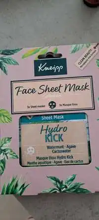 KNEIPP - Face sheet mask collection