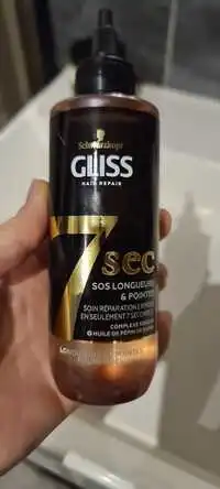 SCHWARZKOPF - Gliss 7 sec - Soin réparation express