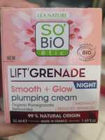 SO'BIO ÉTIC - Lift'grenade night - Plumping cream