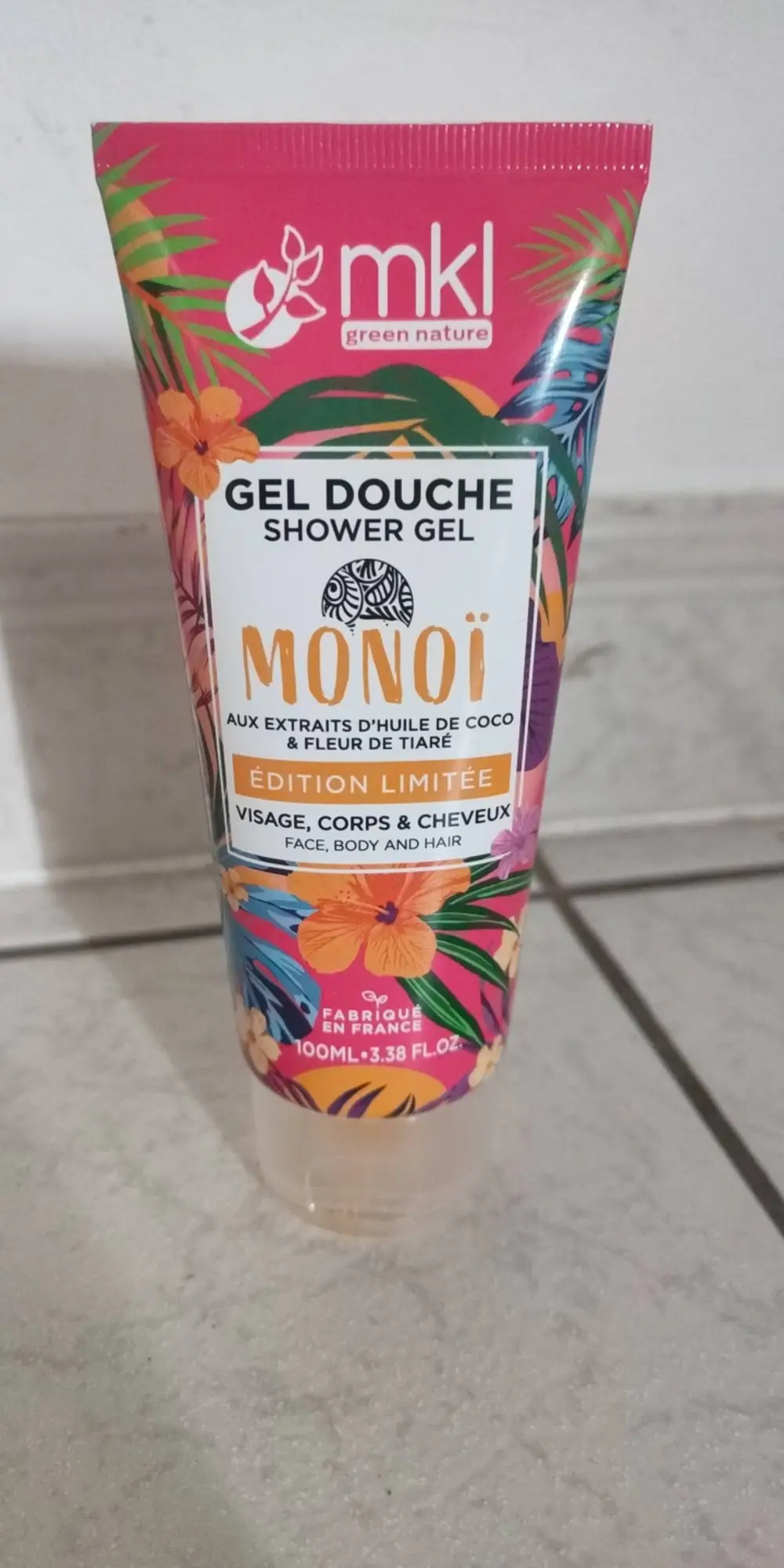 MKL GREEN NATURE - Monoï - Gel douche édition illimité