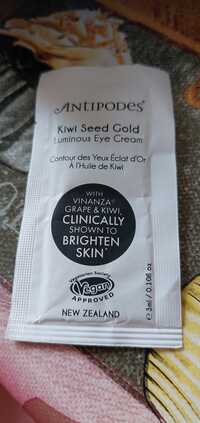 ANTIPODES - Contour des yeux éclat d'or à l'huile de kiwi