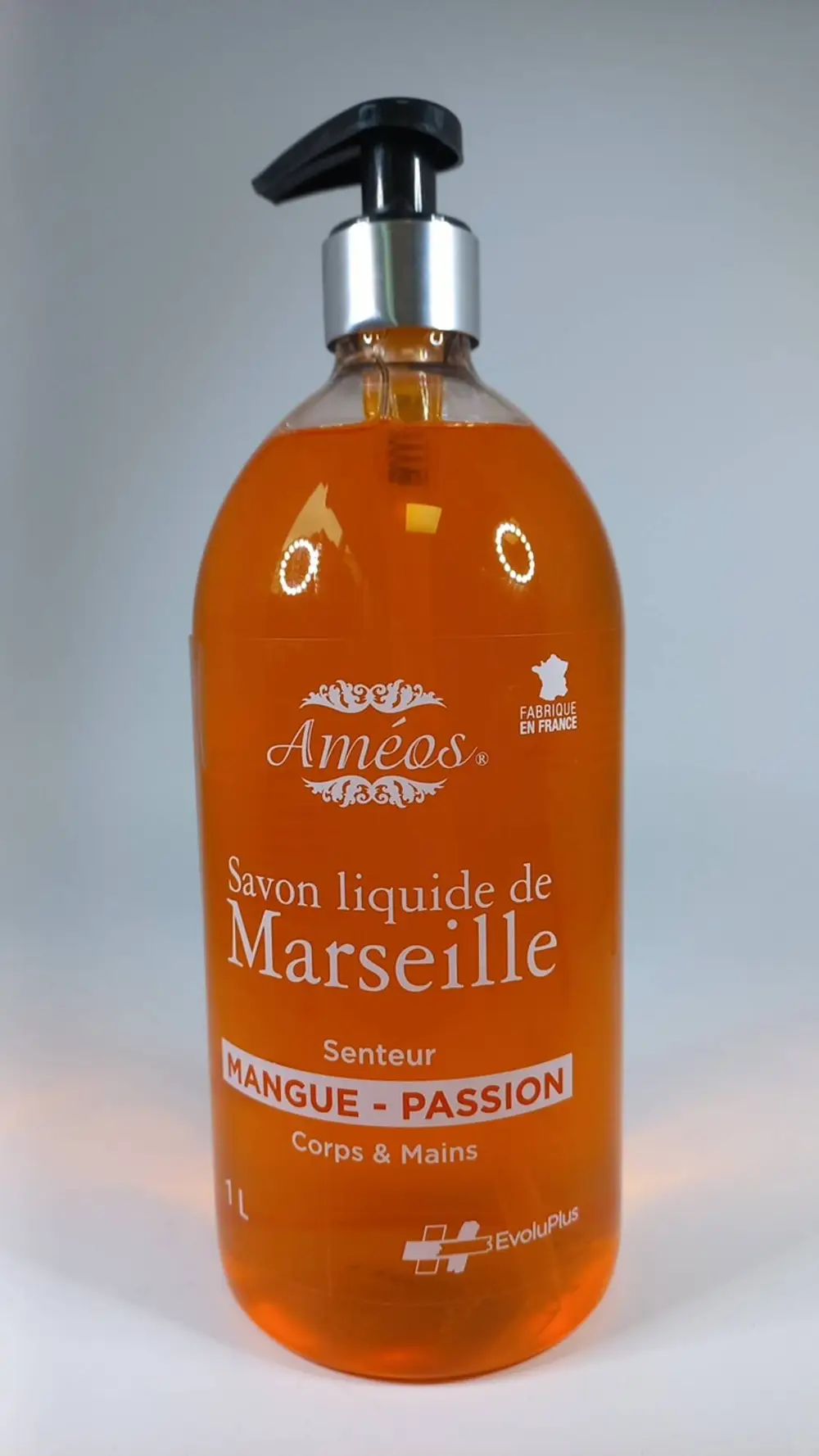 AMÉOS - Savon liquide de Marseille senteur mangue - passion