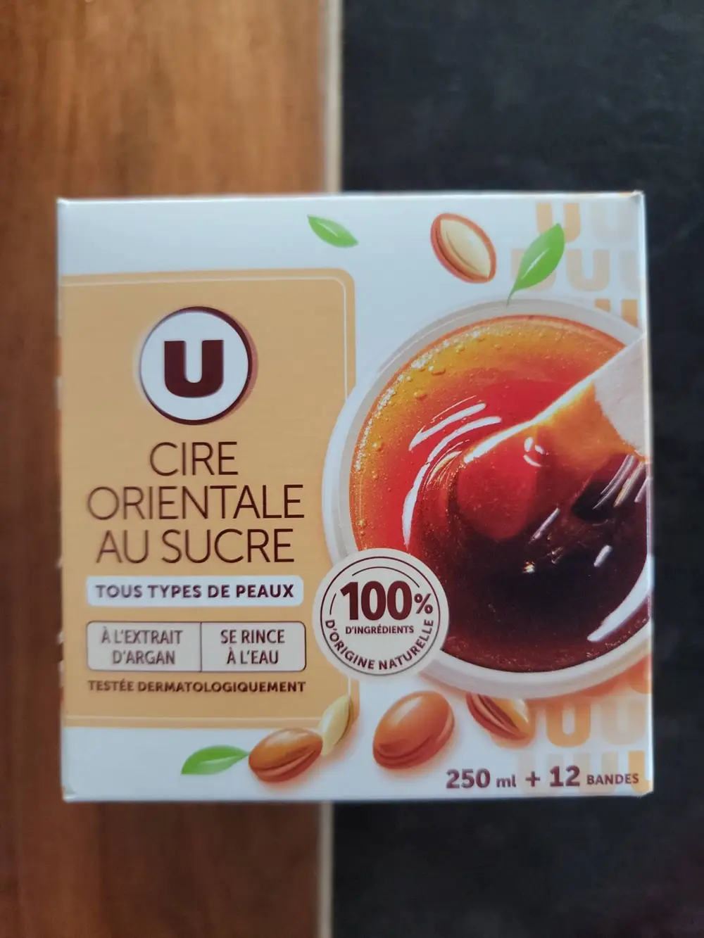 U - Cire orientale au sucre