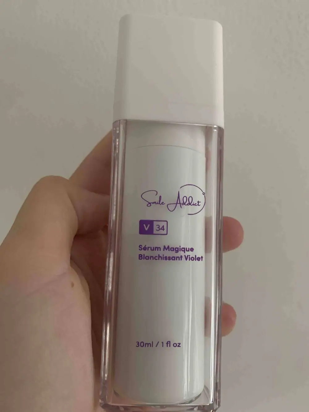 SMILE ADDICT - Sérum magique blanchissant violet