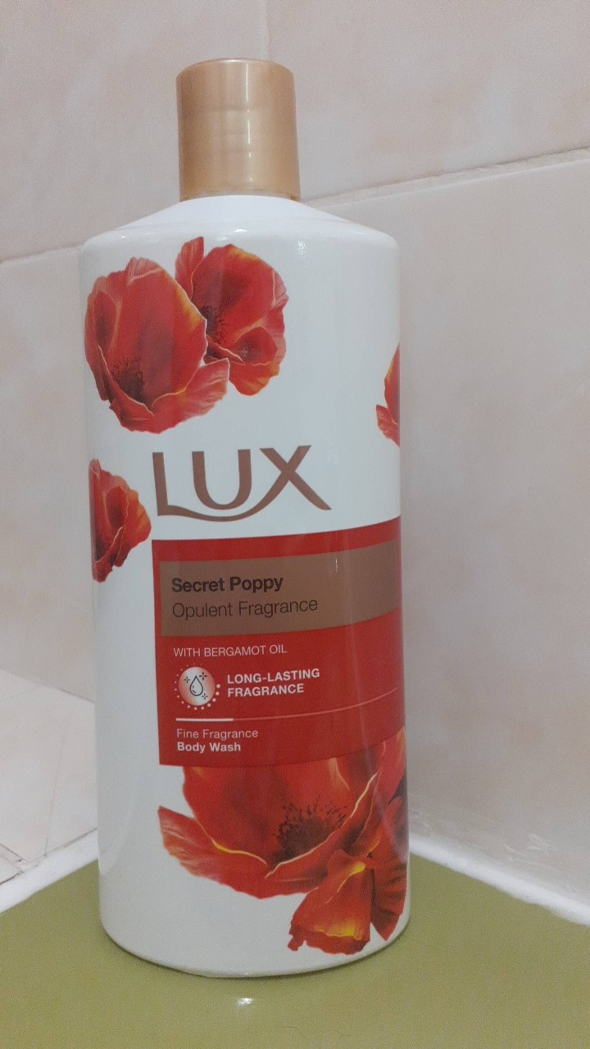 LUX - Secret poppy - Body wash