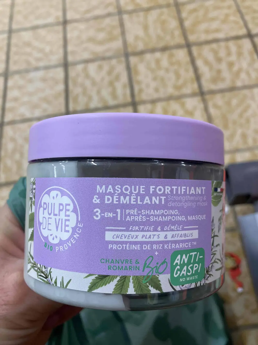 PULPE DE VIE - Masque fortifiant & démêlant 