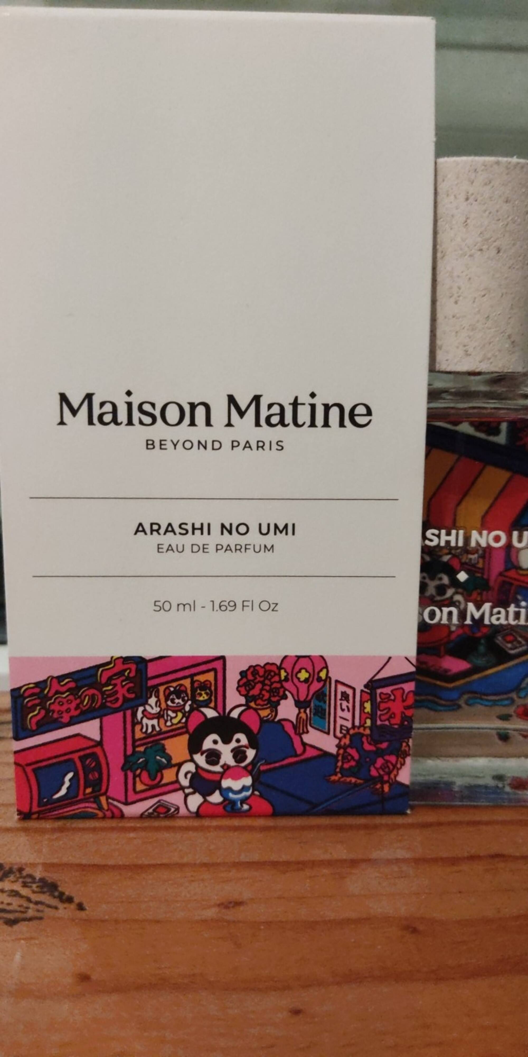 MAISON MATINE - Arashi no umi - Eau de parfum
