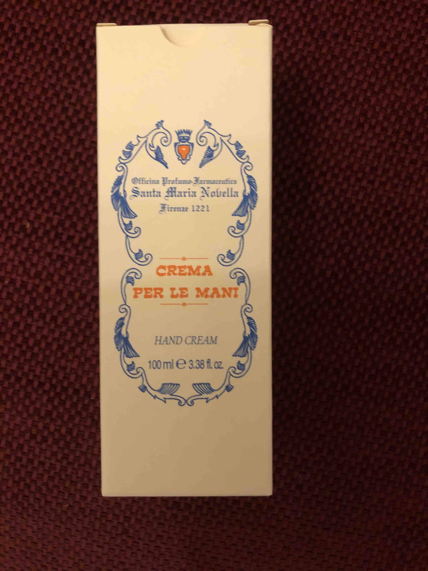 SANTA MARIA NOVELLA - Hand cream