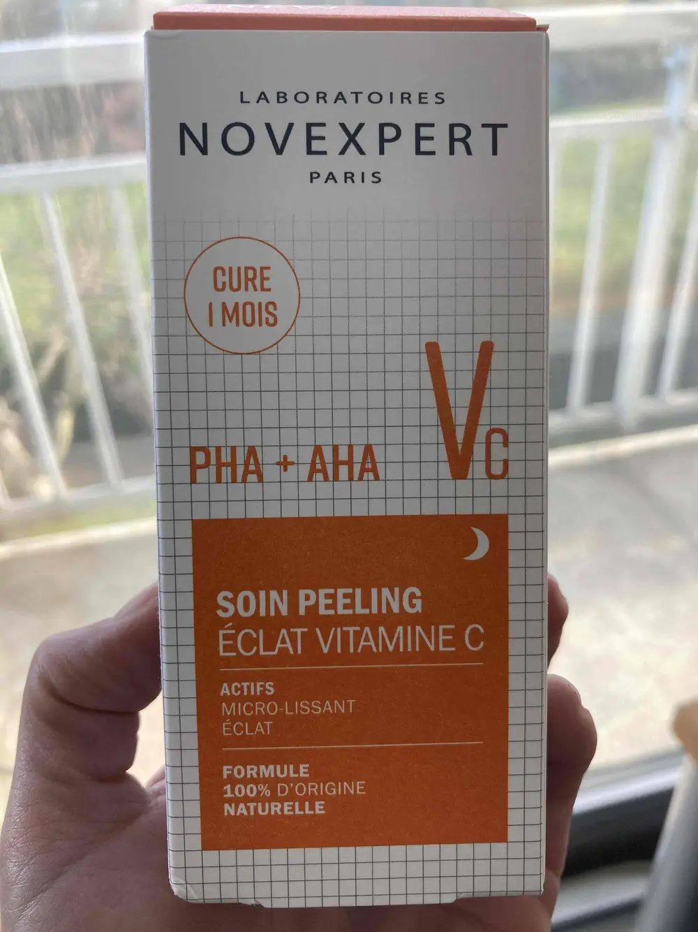 NOVEXPERT - Soin peeling éclat vitamine C