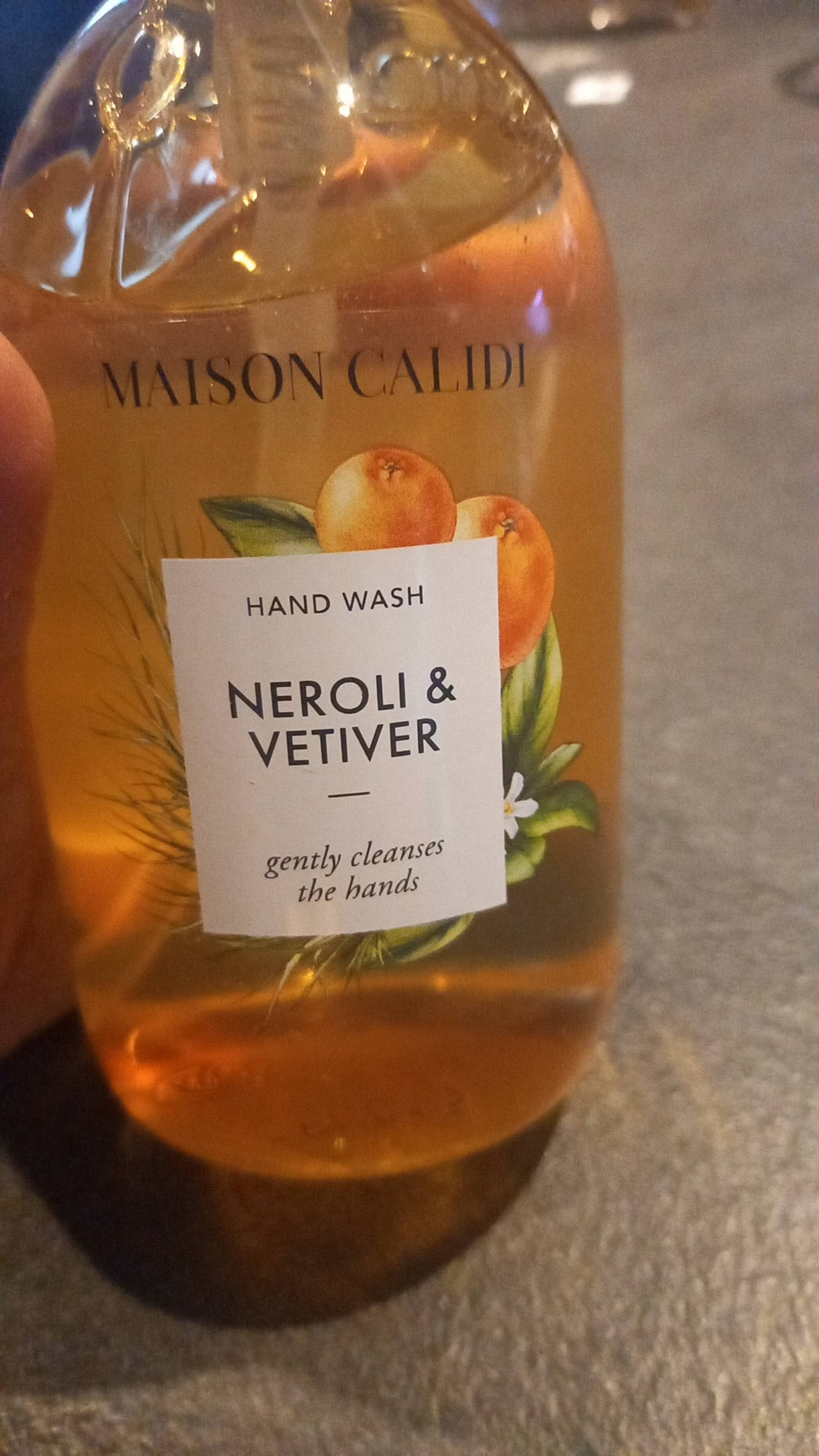 MAISON CALIDI - Hand wash neroli & vetiver