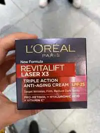 L'ORÉAL - Revitalift laser X3 - Anti-aging cream